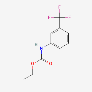 molecular formula C10H10F3NO2 B1360254 Ethyl m-trifluoromethylcarbanilate CAS No. 2354-93-0