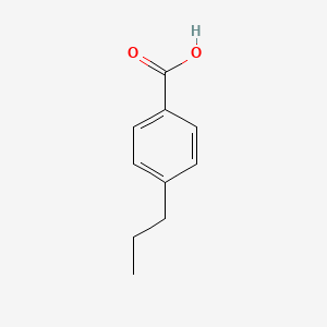 molecular formula C10H12O2 B1360256 4-Propylbenzoic acid CAS No. 2438-05-3