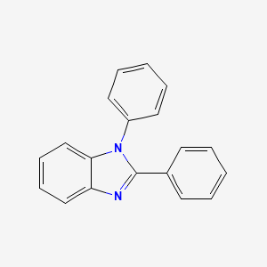 molecular formula C19H14N2 B1360257 1,2-Diphenylbenzimidazole CAS No. 2622-67-5