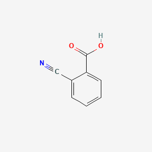 molecular formula C8H5NO2 B1360260 2-Cyanobenzoic acid CAS No. 3839-22-3
