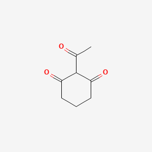 molecular formula C8H10O3 B1360261 2-Acetyl-1,3-cyclohexanedione CAS No. 4056-73-9