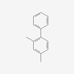 molecular formula C14H14 B1360263 2,4-DIMETHYL-1,1'-BIPHENYL CAS No. 4433-10-7