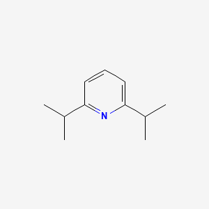 molecular formula C11H17N B1360275 2,6-Diisopropylpyridine CAS No. 6832-21-9