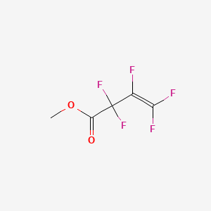 molecular formula C5H3F5O2 B1360285 Methyl perfluorobuten-3-oate CAS No. 20562-79-2