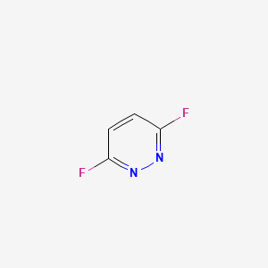 molecular formula C4H2F2N2 B1360292 3,6-Difluoropyridazine CAS No. 33097-39-1