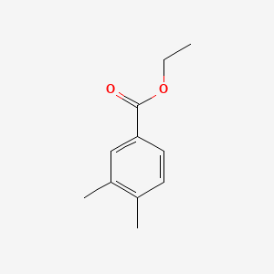 molecular formula C11H14O2 B1360294 Benzoic acid, 3,4-dimethyl-, ethyl ester CAS No. 33499-44-4