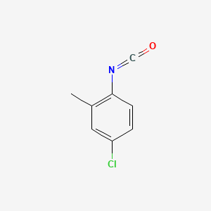 molecular formula C8H6ClNO B1360296 4-Chloro-2-methylphenyl isocyanate CAS No. 37408-18-7