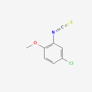 molecular formula C8H6ClNO2 B1360306 5-Chloro-2-methoxyphenyl isothiocyanate CAS No. 63429-99-2