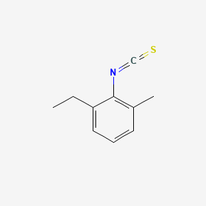 molecular formula C10H11NS B1360307 2-Ethyl-6-methylphenyl isothiocyanate CAS No. 66609-04-9