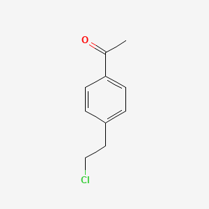 molecular formula C10H11ClO B1360308 4'-(beta-Chloroethyl)acetophenone CAS No. 69614-95-5