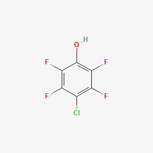 molecular formula C6HClF4O B1360314 4-Chlorotetrafluorophenol CAS No. 4232-66-0