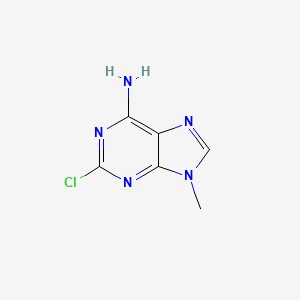molecular formula C6H6ClN5 B1360315 2-Chloro-9-methyl-9H-purin-6-amine CAS No. 7013-21-0