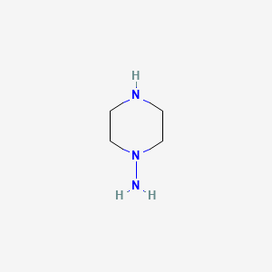 molecular formula C4H11N3 B1360318 Piperazin-1-amine CAS No. 30651-60-6