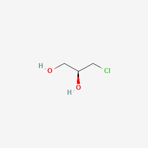 molecular formula C3H7ClO2 B1360321 (S)-(+)-3-Chloro-1,2-propanediol CAS No. 60827-45-4