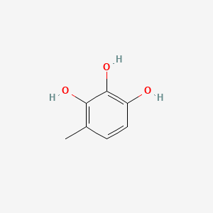 molecular formula C7H8O3 B1360329 Benzenetriol, methyl- CAS No. 73684-67-0