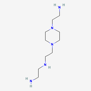 molecular formula C10H25N5 B1360334 N-(2-aminoethyl)piperazine-1,4-diethylamine CAS No. 31295-54-2