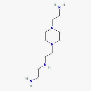 molecular formula C10H25N5 B1360334 N1-(2-(4-(2-氨基乙基)哌嗪-1-基)乙基)乙烷-1,2-二胺 CAS No. 31295-54-2