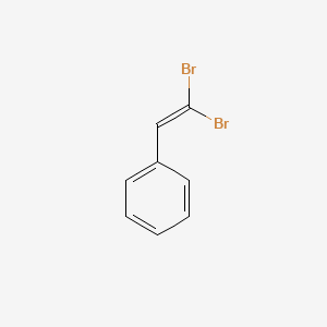 molecular formula C8H6Br2 B1360335 (2,2-Dibromovinyl)benzene CAS No. 31780-26-4