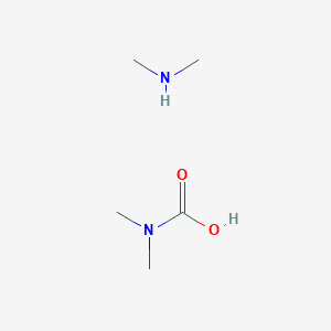 molecular formula C5H14N2O2 B1360338 Dimethylammonium dimethylcarbamate CAS No. 4137-10-4
