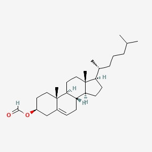 molecular formula C28H46O2 B1360339 甲酸胆固醇 CAS No. 4351-55-7
