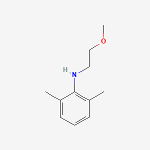 molecular formula C11H17NO B1360348 N-(2-Methoxyethyl)-2,6-xylidine CAS No. 50563-55-8