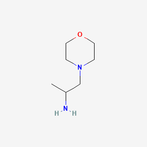 molecular formula C7H16N2O B1360349 4-(2-Aminopropyl)morpholine CAS No. 50998-05-5