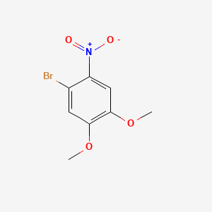 molecular formula C8H8BrNO4 B1360350 1-Bromo-4,5-dimethoxy-2-nitrobenzene CAS No. 51072-66-3