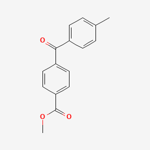 molecular formula C16H14O3 B1360360 Methyl 4-(4-methylbenzoyl)benzoate CAS No. 64141-11-3