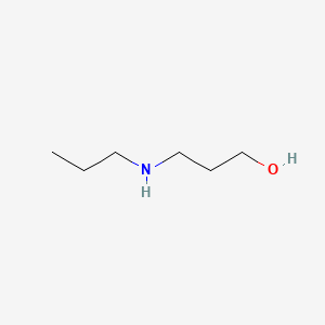molecular formula C6H15NO B1360365 3-(Propylamino)propan-1-ol CAS No. 38825-85-3