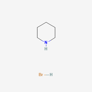 molecular formula C5H12BrN B1360383 Piperidine, hydrobromide CAS No. 14066-85-4
