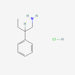 molecular formula C10H16ClN B1360388 2-Phenylbutan-1-amine hydrochloride CAS No. 20569-45-3