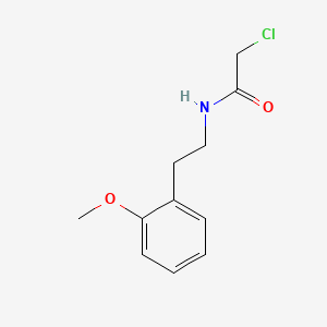 Acetamide, 2-chloro-N-(o-methoxyphenethyl)-