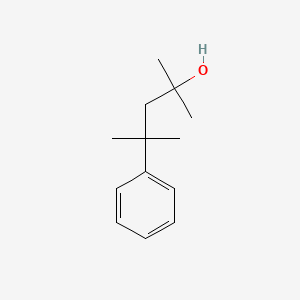 molecular formula C13H20O B1360404 2,4-Dimethyl-4-phenylpentan-2-ol CAS No. 5340-85-2