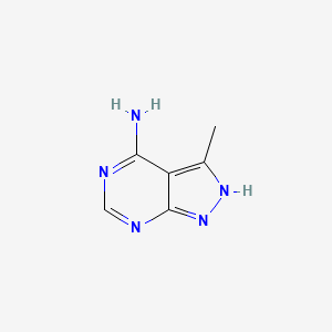 3-methyl-1H-pyrazolo[3,4-d]pyrimidin-4-amine