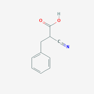2-Cyano-3-phenylpropionic acid