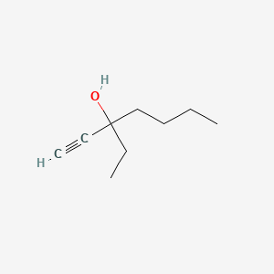 molecular formula C9H16O B1360415 3-乙基-1-庚炔-3-醇 CAS No. 5396-61-2