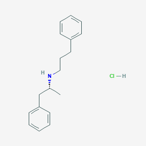 molecular formula C18H24ClN B136042 N-(3-Phenyl-n-propyl)-1-phenyl-2-aminopropane CAS No. 131903-56-5