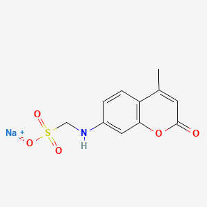 molecular formula C11H11NNaO5S B1360424 Coumarin175 CAS No. 29197-94-2