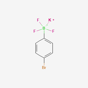 molecular formula C6H4BBrF3K B1360434 Potassium 4-bromophenyltrifluoroborate CAS No. 374564-35-9