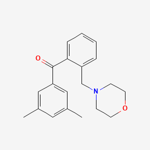 3',5'-Dimethyl-2-morpholinomethyl benzophenone