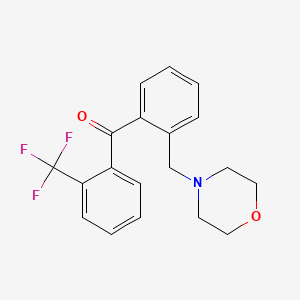 2-Morpholinomethyl-2'-trifluoromethylbenzophenone