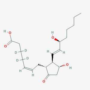 molecular formula C20H32O5 B136044 Prostaglandin E2-d4 CAS No. 34210-10-1