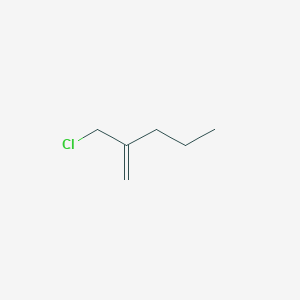 molecular formula C6H11Cl B13604436 2-(Chloromethyl)pent-1-ene 