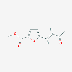 molecular formula C10H10O4 B13604597 Methyl 5-(3-oxobut-1-en-1-yl)furan-2-carboxylate 