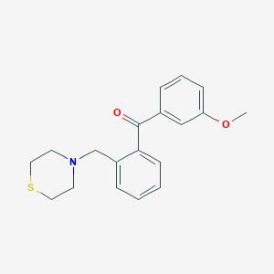 3'-Methoxy-2-thiomorpholinomethyl benzophenone