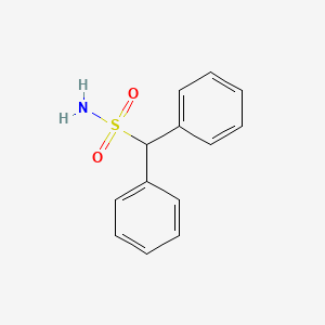 molecular formula C13H13NO2S B13604680 Diphenylmethanesulfonamide 