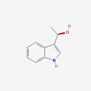 molecular formula C10H11NO B13604860 (R)-1-(1h-Indol-3-yl)ethan-1-ol 