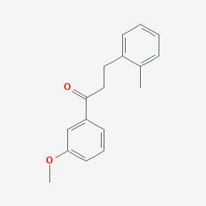 3'-Methoxy-3-(2-methylphenyl)propiophenone