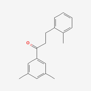 3',5'-Dimethyl-3-(2-methylphenyl)propiophenone