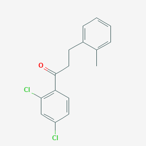 2',4'-Dichloro-3-(2-methylphenyl)propiophenone